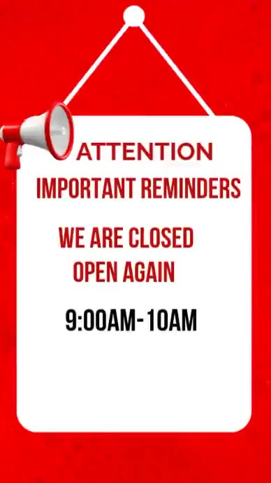 Store Closure Announcement Template | PosterMyWall