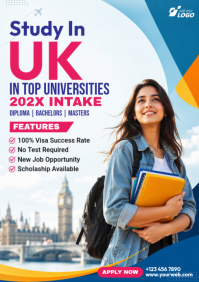 Bianco Study Abroad in the UK A4 Template