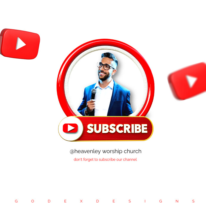 Copy of White Professional Subscribe Instagram Post | PosterMyWall