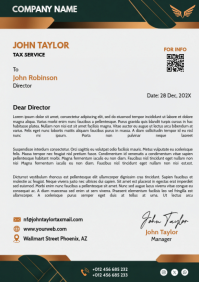 Bianco Tax Service A4 Template
