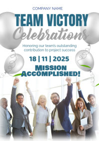 Wit Team Celebration A1 Template