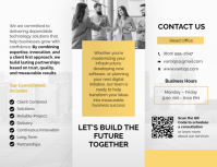 สีขาว Technology Solutions Company Profile Flyer Template - Page 4
