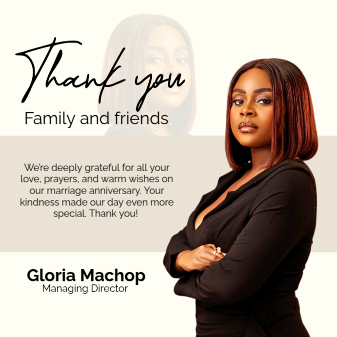Copy of White Professional Thank You And Appreciate Instagram Post ...