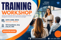 Blanc Training Workshop Poster Template