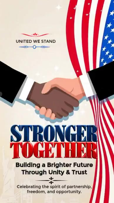 Plantilla de Unity And Partnership | PosterMyWall