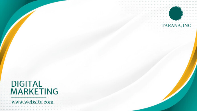 White Professional Virtual Zoom Background  Youtube Thumbnail template