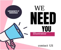 White Professional We Need You  Medium Rectangle Persegi Panjang Sedang template