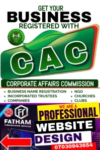 White  Professional Website Design Poster template