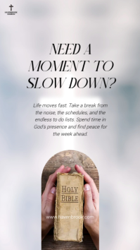Blanco Weekend Mass Invitation Instagram Story Template - Page 2