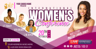 Hvid Women's Conference Facebook Event Cover Template