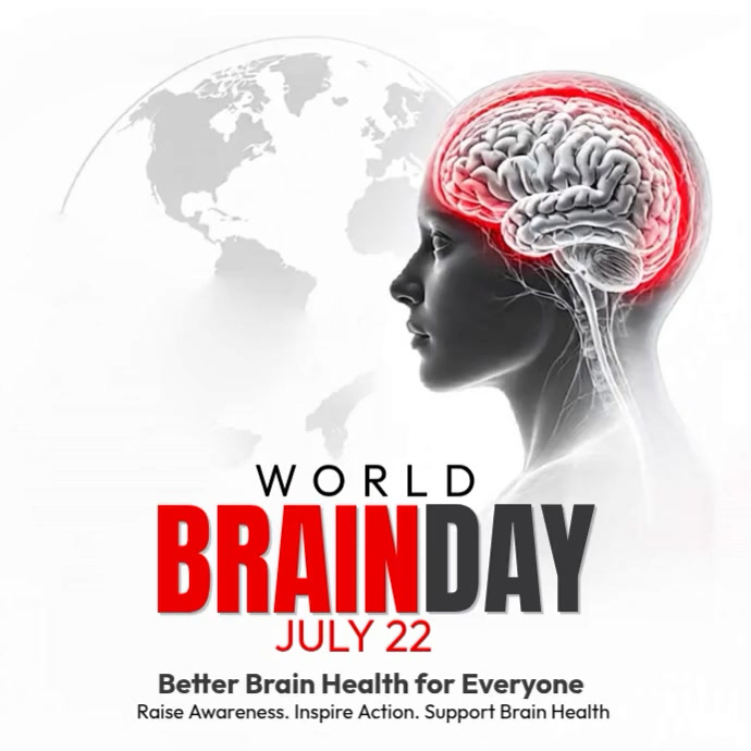 Plantilla de World Brain Day Instagram Ad | PosterMyWall