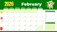 White Professionnel February 2026 Incrustation Twitch template