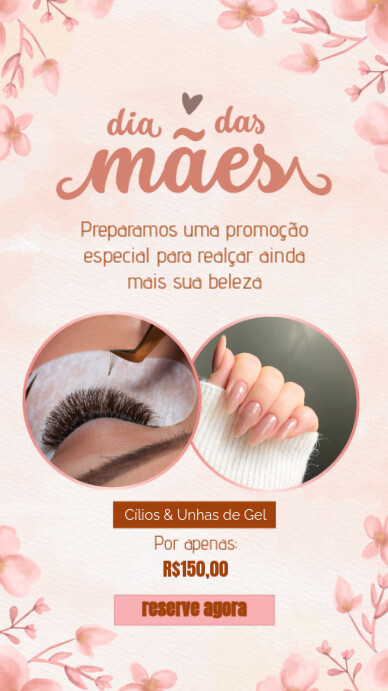 White Profissional Promoção Dia Das Mães História Do Instagram template
