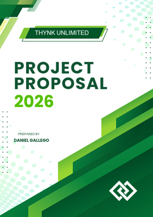 Copy of White Project Proposal A4 | PosterMyWall