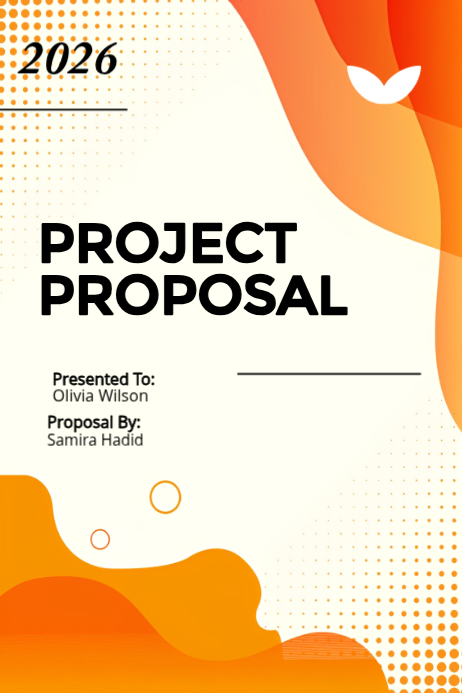 Project Proposal Poster Example Copy of White Project Proposal Poster | PosterMyWall