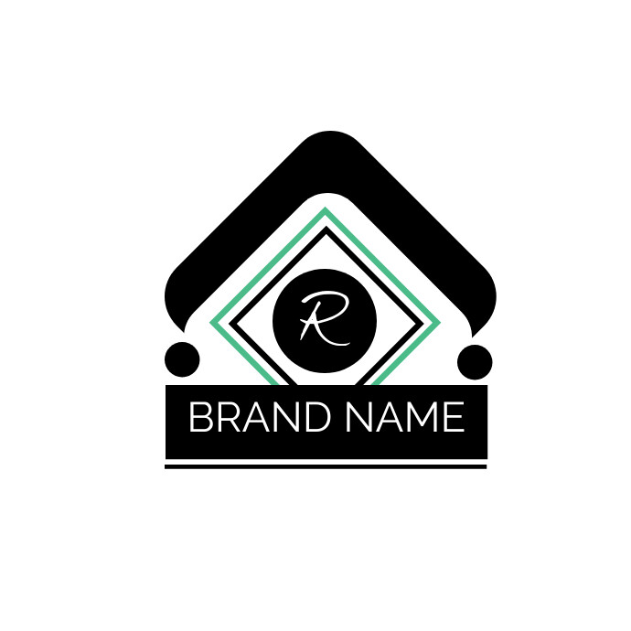 White R Logo Design Template Logo | PosterMyWall