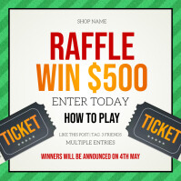 Grand Raffle Template | PosterMyWall