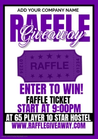 Raffle Contest A5 Template | PosterMyWall