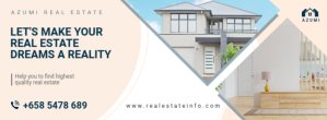 Белый Real Estate Promotion Zdjęcie w tle na Facebooka Template