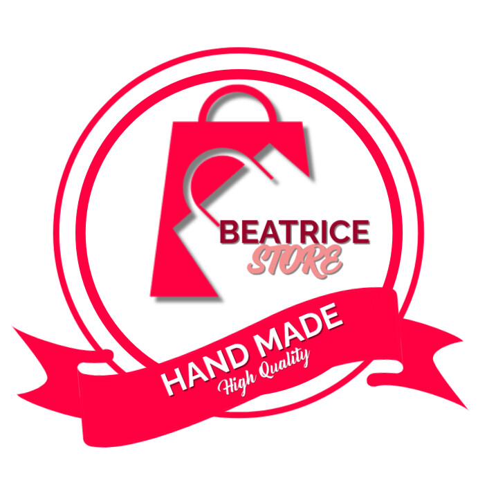 Copy of White Red Illustrative Hand Made Sticker Design Red Instagram ...