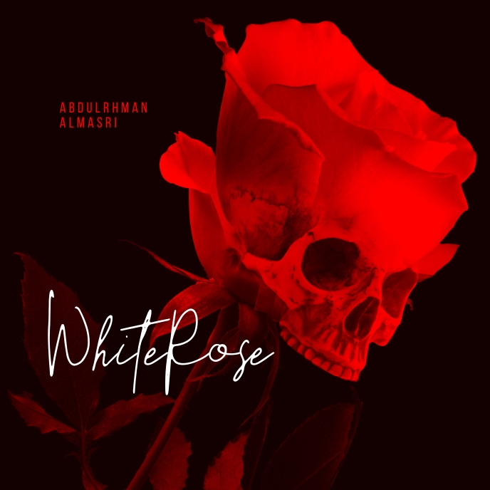 Copy of White Rose Red Mixtape Cover | PosterMyWall