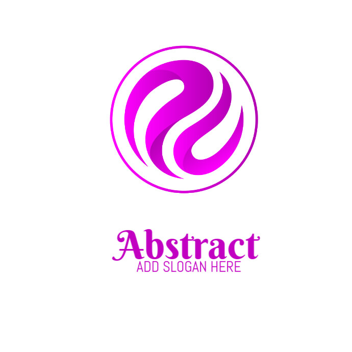 White Rounded Logo Plantilla de White Round Logo | PosterMyWall