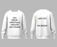 White Round neck Sweater mockup Mittelgroßes Rechteck template