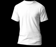 White Round neck tshirt mockup Umugqa Ophakathi template