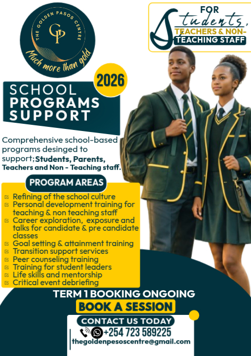 White School Programs Support A4 Template | PosterMyWall