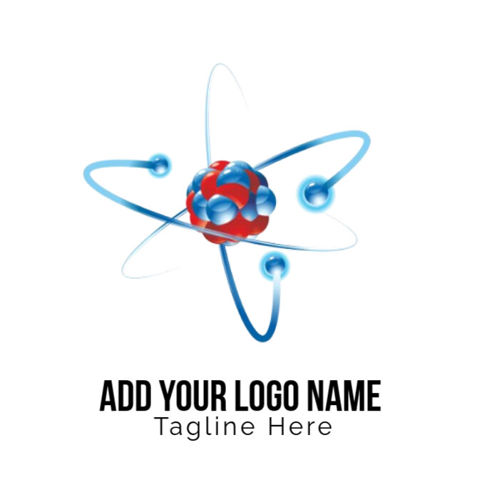 White Science Logo Template | PosterMyWall