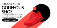 White Shoes Eventbrite Banner template