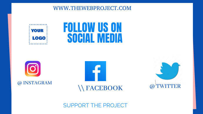 White  Social  Youtube Channel Cover Photo template