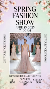 Branco Spring Fashion Show Instagram Story Template