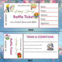 Spring Event Ticket Template | PosterMyWall