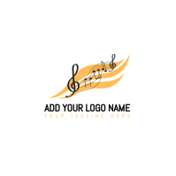 White  Study/class/business/brand/voice/logotype/branding/teacher/lesson/music/school/logo/concert/b template