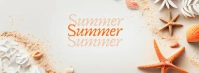 White  Summer Template  Facebook Cover Photo