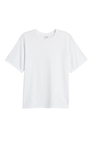 White T-shirt On White Background  Instagram Story template