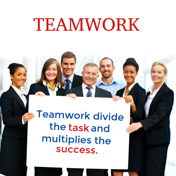 Teamwork Motivation Template | PosterMyWall