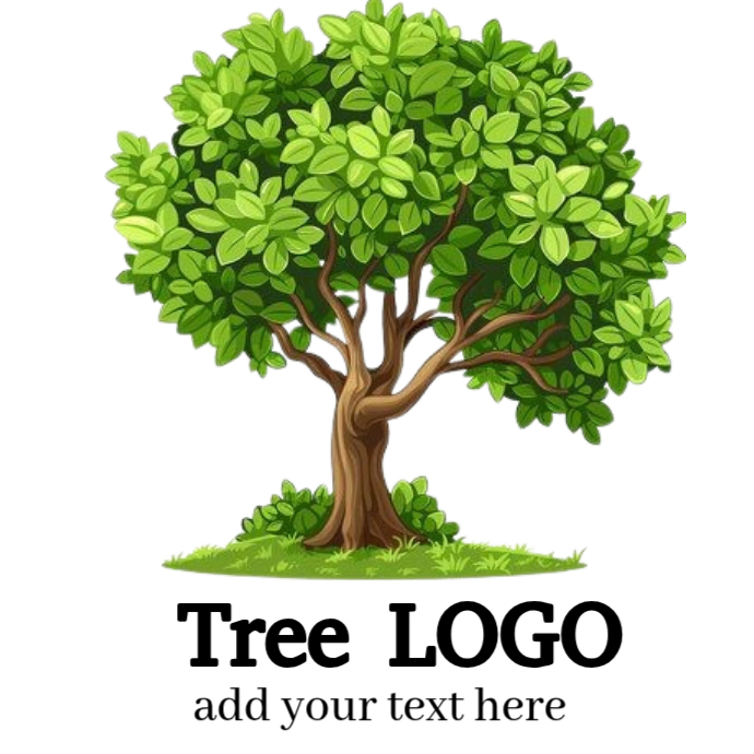 White Tree Logo Logos Template | PosterMyWall