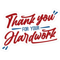White Typographic Appreciation Logo 徽标 template