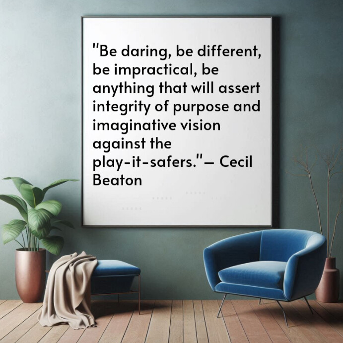 White Typographic Authenticity And Individuality Quote Instagram Post ...