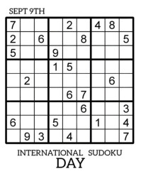 Bianco International Sudoku Day Instagram Portrait Template