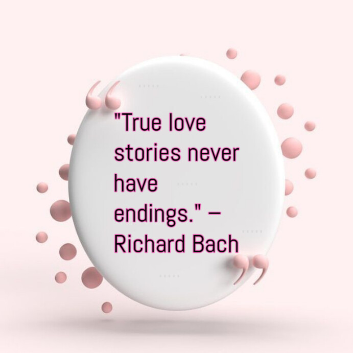 White Typographic Love And Relationships Quote Instagram Post Template ...