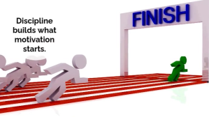 White Motivational Message Цифровой дисплей Template