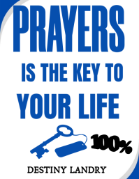 Bianco Prayer Рекламная листовка Template