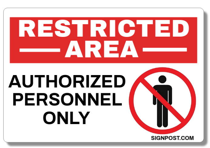White Typographic Signpost  A1 template