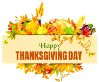 White Typographic Thanksgiving Day Medium Rectangle Średni prostokąt template