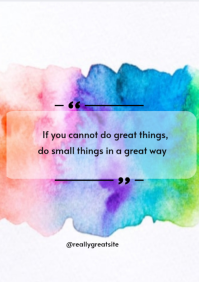 White Typographic White  A4 template