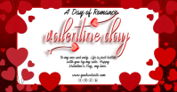 White Valentine's Day Facebook Shared Image Video template