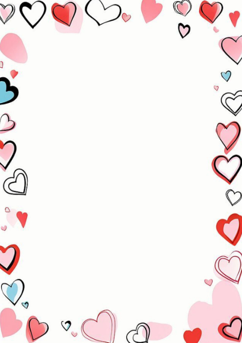 Copy of White Valentine's Day A4 | PosterMyWall